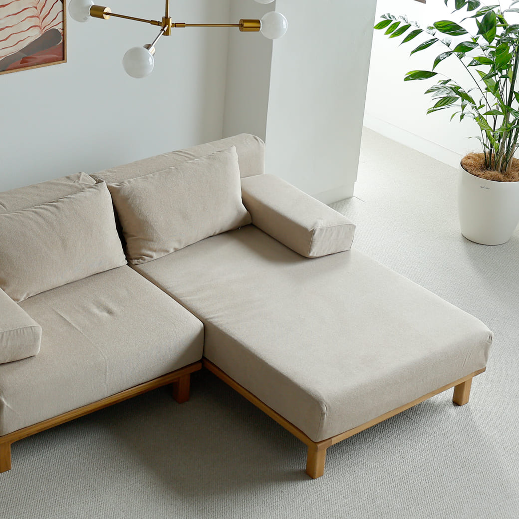 m-sf10 SIEVE rect unit sofa カウチセットBタイプ ブルー