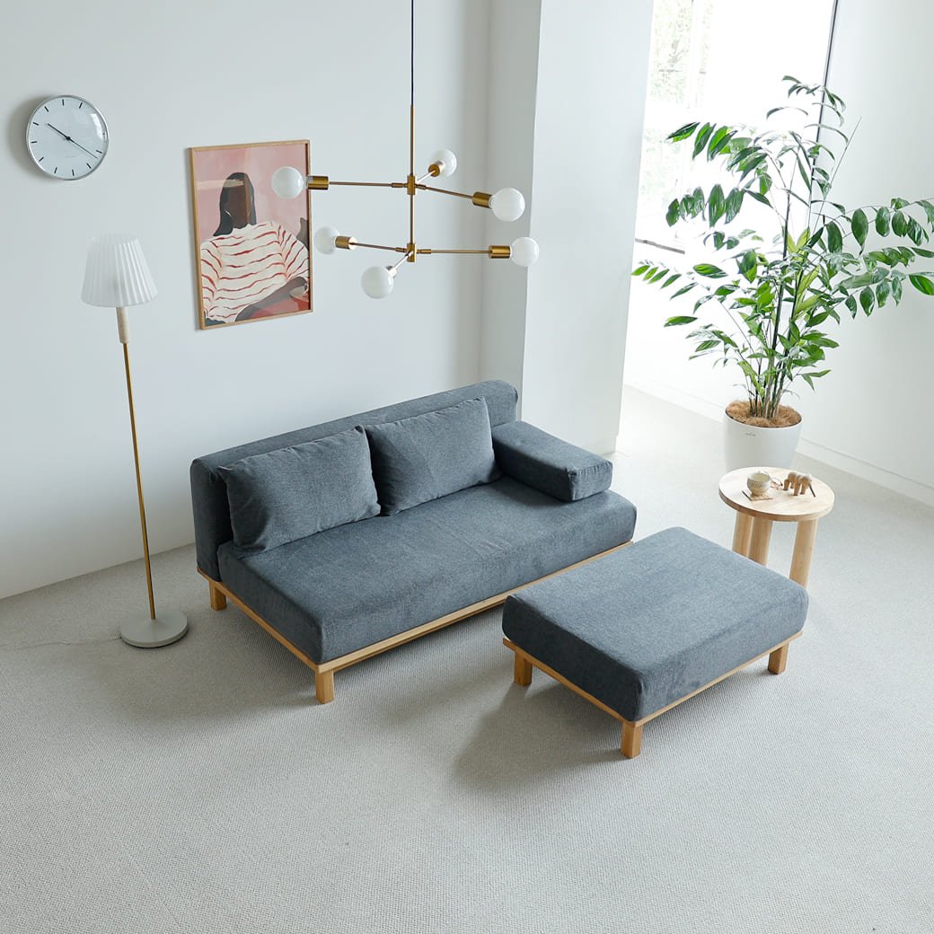 m - sf07 SIEVE rect unit sofa ワイドタイプ ライトブラウン - miion|北欧ナチュラルモダン家具・インテリア通販 miion(ミオン)