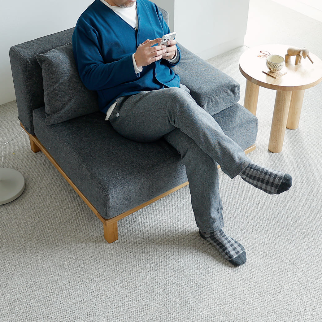 m-sf06 SIEVE rect unit sofa 1人掛けタイプ ベージュ