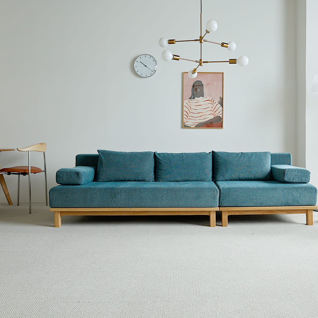 m-sf06 SIEVE rect unit sofa 1人掛けタイプ ベージュ