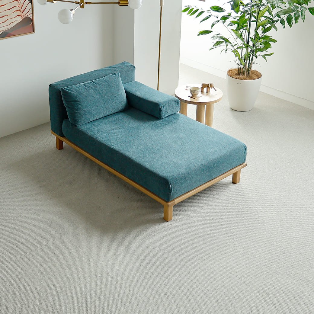 m - sf08 SIEVE rect unit sofa ロングタイプ ライトブラウン - miion|北欧ナチュラルモダン家具・インテリア通販 miion(ミオン)