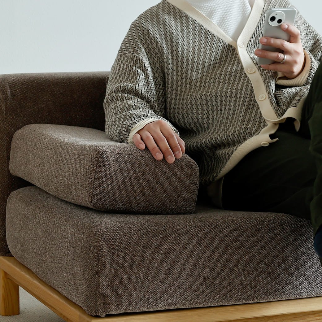 m - sf12 SIEVE rect unit sofa 専用替えカバー - miion|北欧ナチュラルモダン家具・インテリア通販 miion(ミオン)
