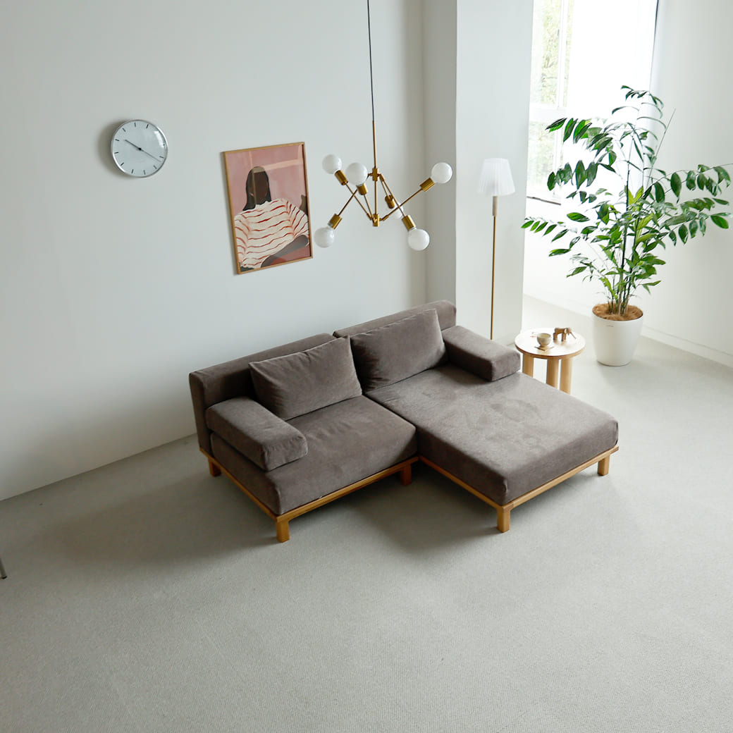 m-sf10 SIEVE rect unit sofa カウチセットBタイプ ブルー