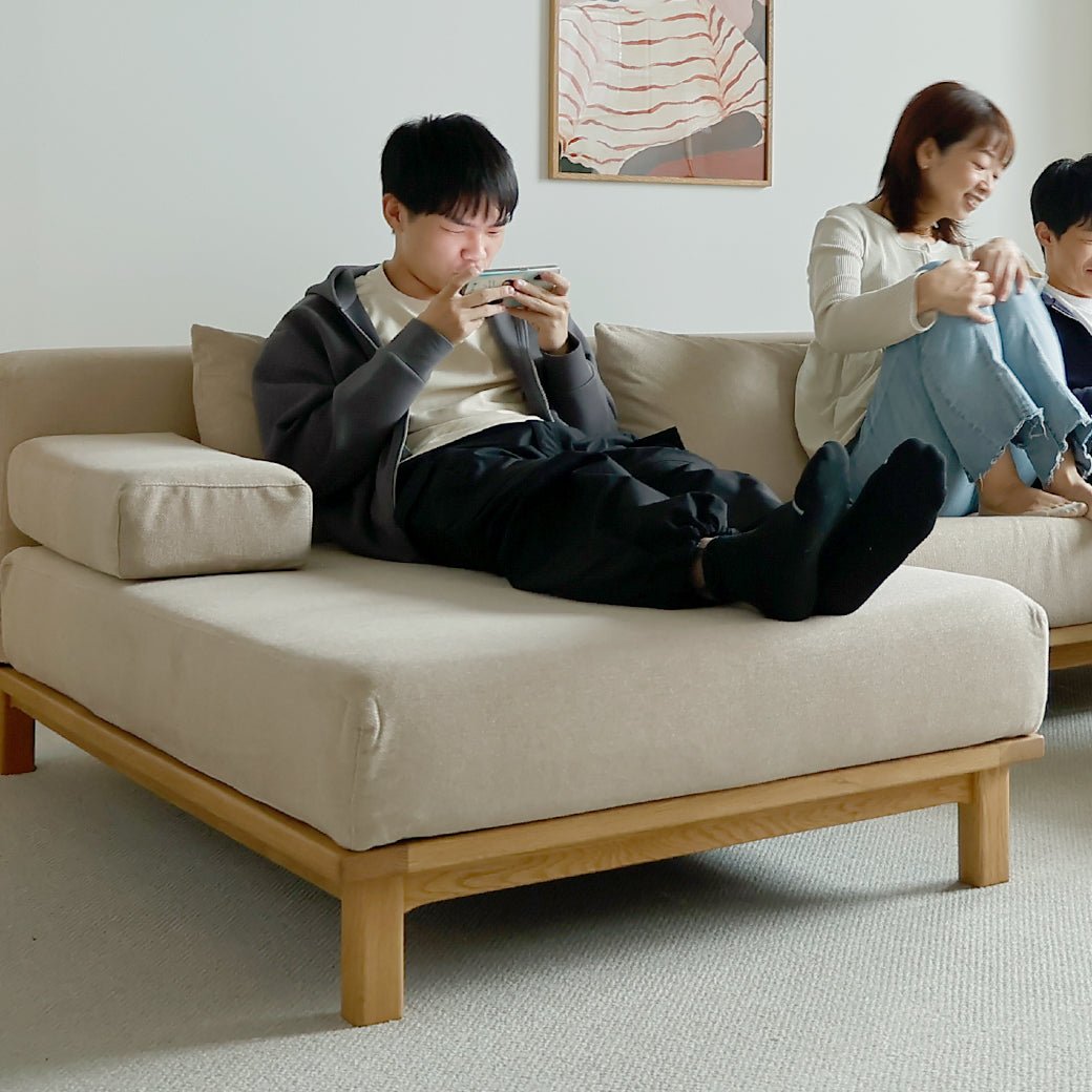 m - sf12 SIEVE rect unit sofa 専用替えカバー - miion|北欧ナチュラルモダン家具・インテリア通販 miion(ミオン)