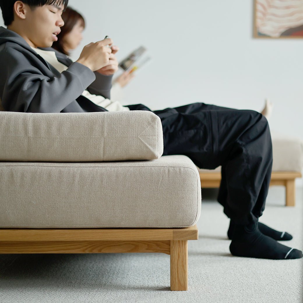 m - sf12 SIEVE rect unit sofa 専用替えカバー - miion|北欧ナチュラルモダン家具・インテリア通販 miion(ミオン)