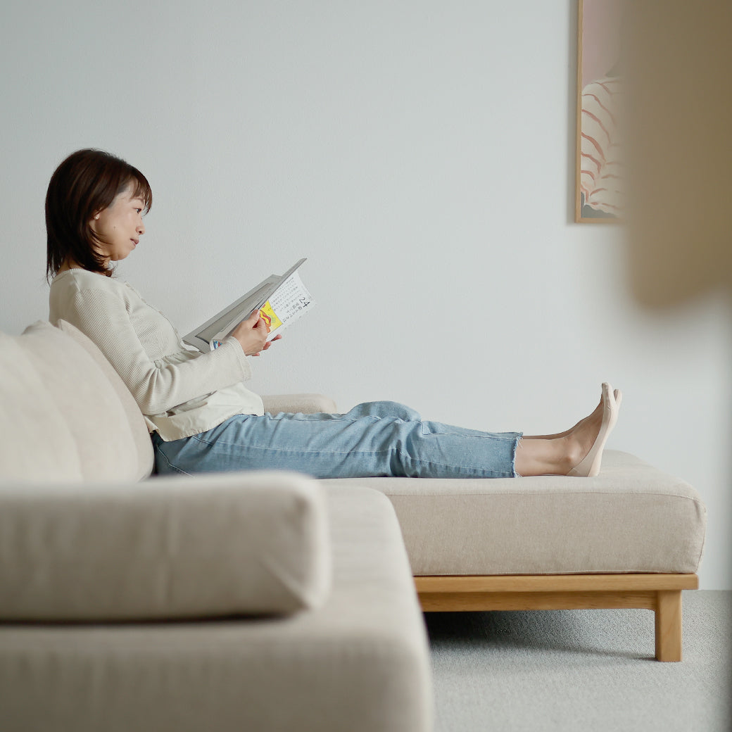 m-sf09 SIEVE rect unit sofa カウチセットAタイプ ブルー