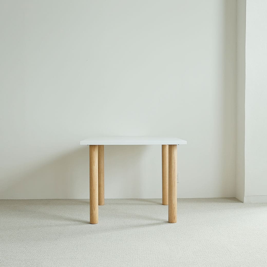 m-dt04 ハーフオーバルダイニングテーブル 幅120cm(オークカラー脚タイプ)