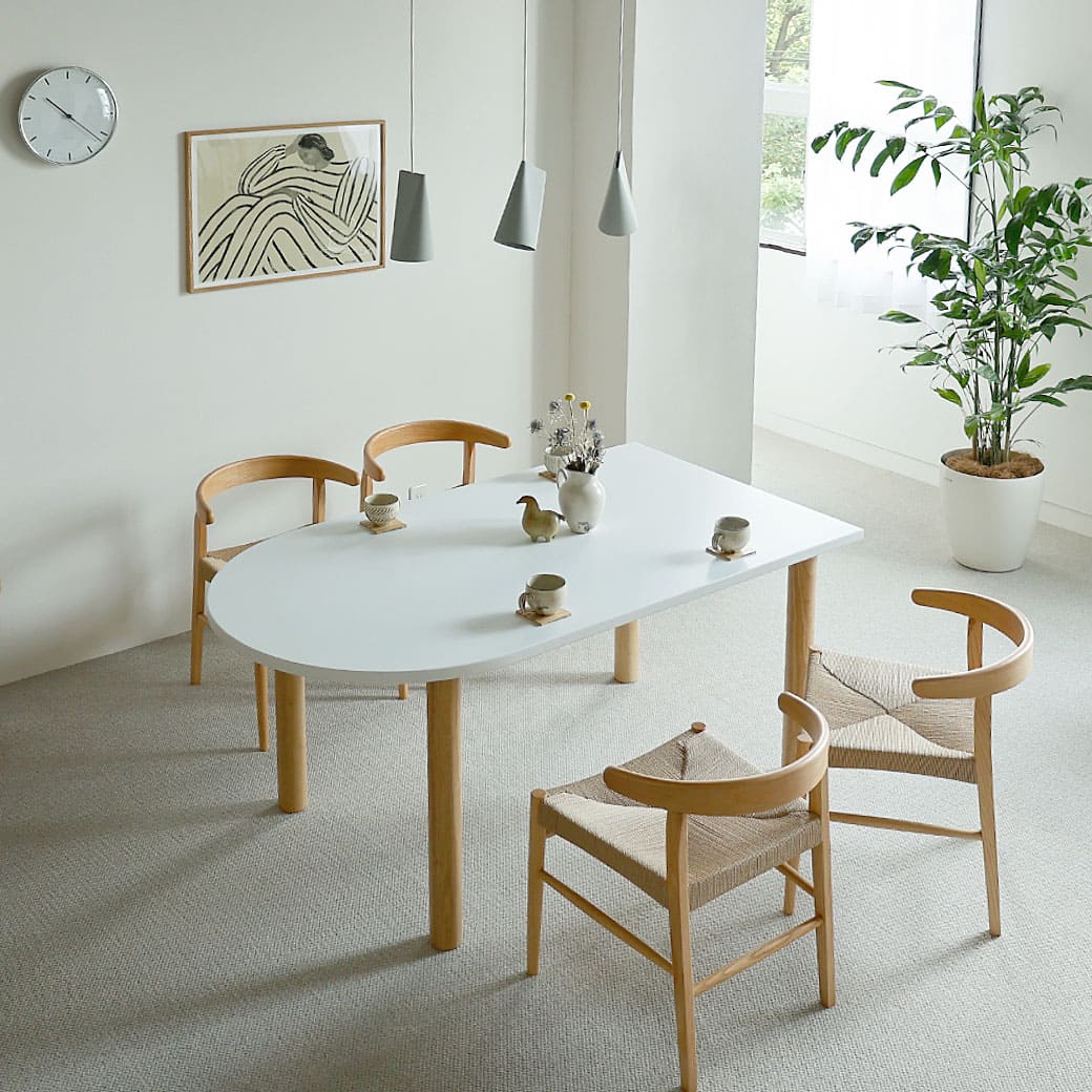 m - ds01 ダイニング5点セット - miion|北欧ナチュラルモダン家具・インテリア通販 miion(ミオン)