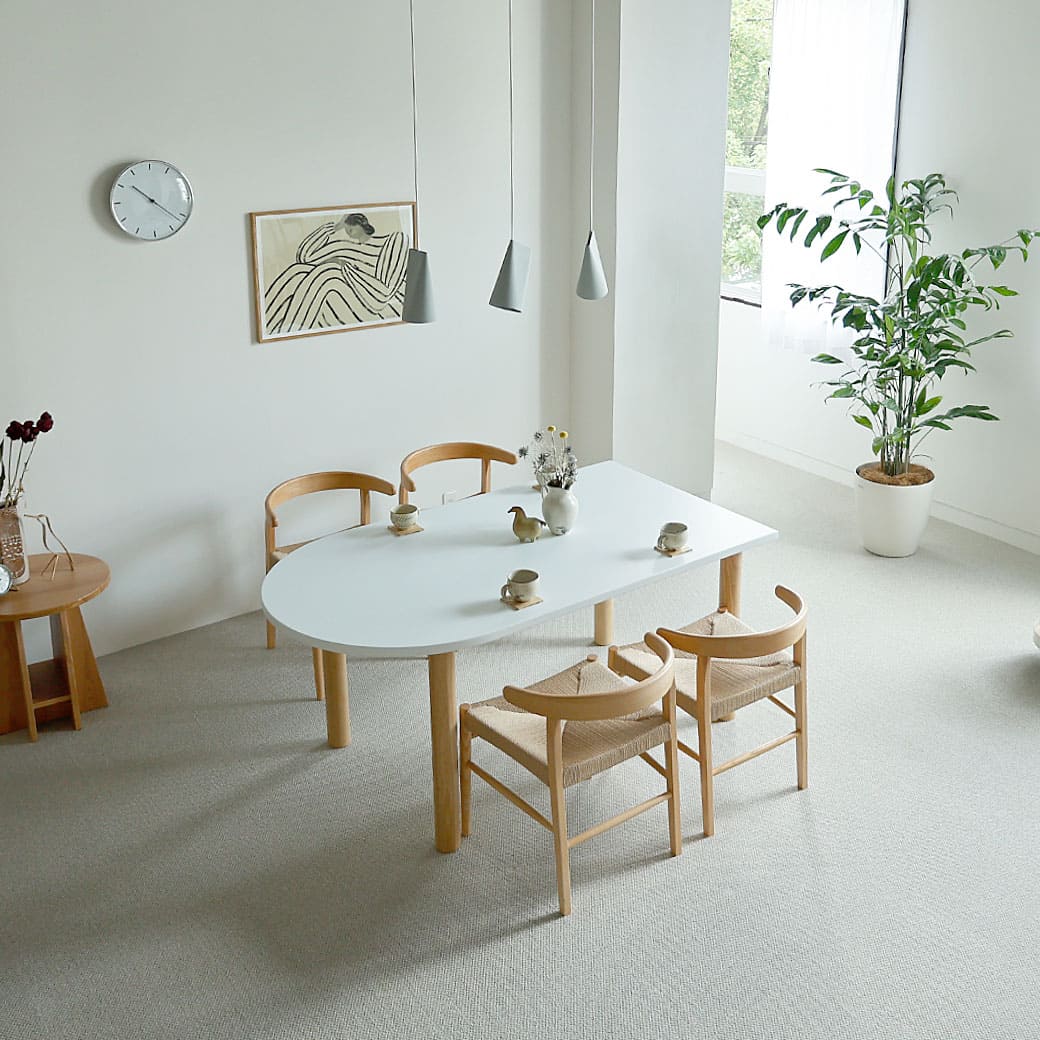 m - ds01 ダイニング5点セット - miion|北欧ナチュラルモダン家具・インテリア通販 miion(ミオン)