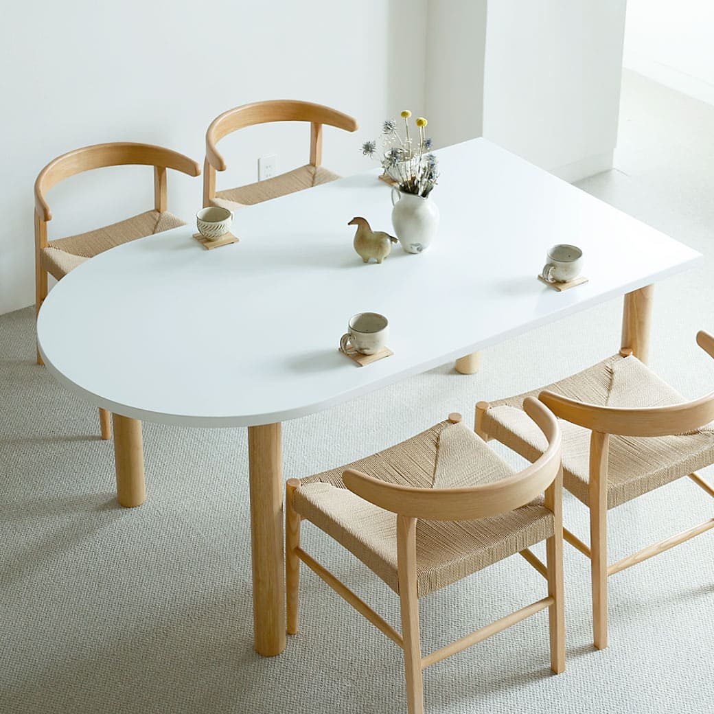 m - ds01 ダイニング5点セット - miion|北欧ナチュラルモダン家具・インテリア通販 miion(ミオン)