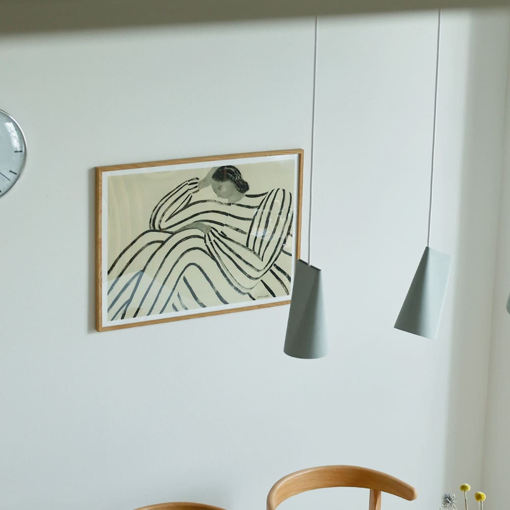 m-po05 アートポスター THE POSTER CLUB Waiting 50×70cm