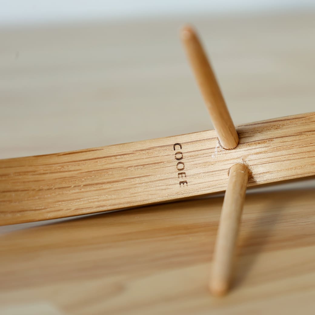 m-ob01 Cooee Design (クーイーデザイン) Woody Bird High 25cm オーク