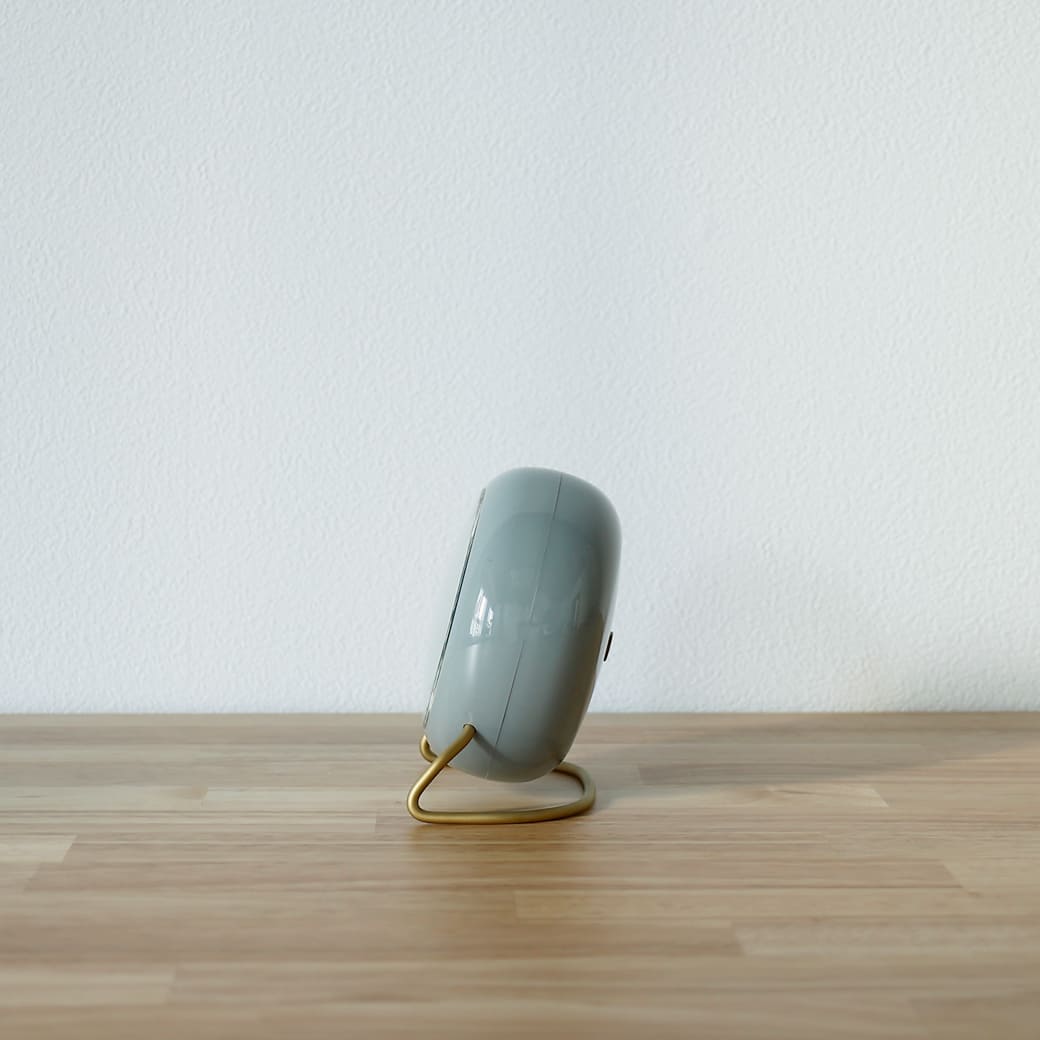 m - cl04 置き時計 Arne Jacobsen STATION グレー - miion|北欧ナチュラルモダン家具・インテリア通販 miion(ミオン)
