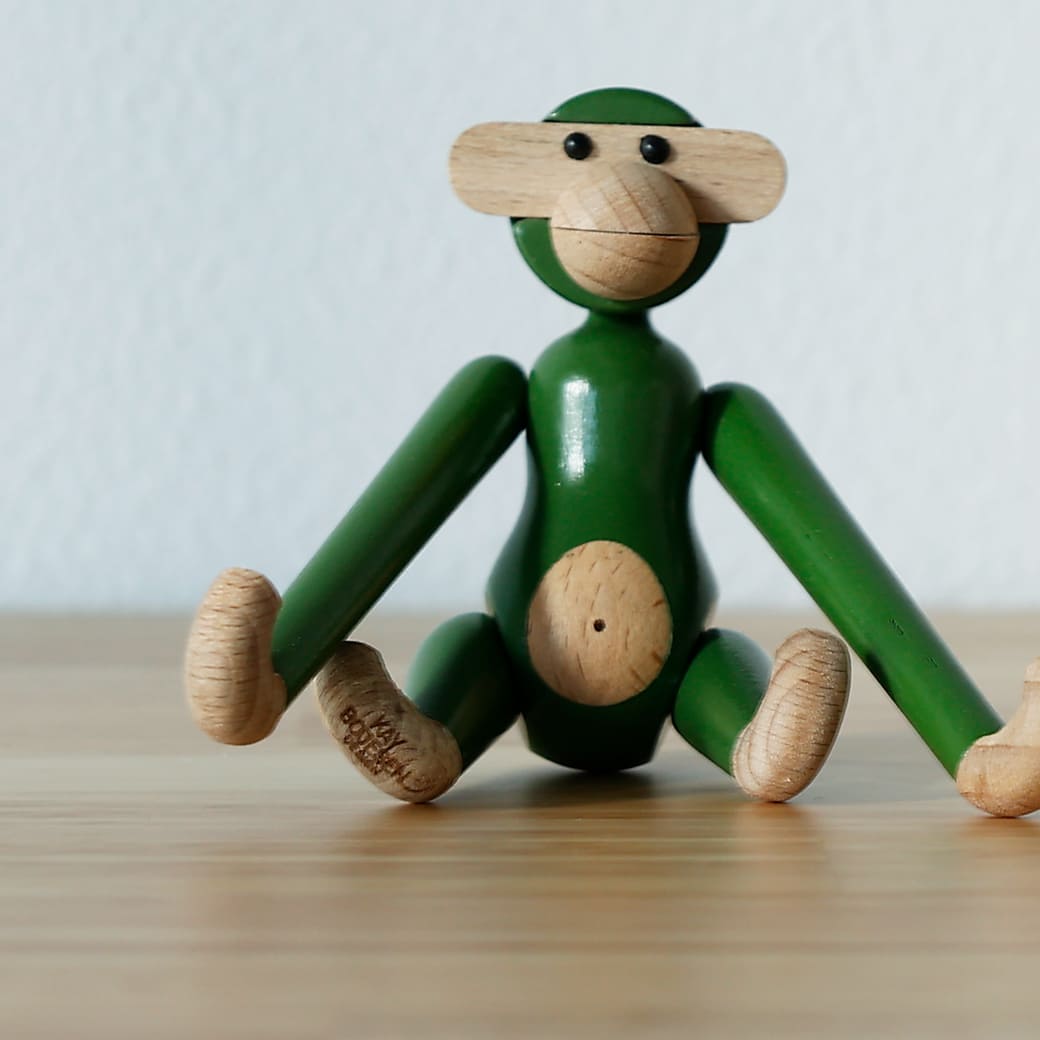 m-ob07 Kay Bojesen Denmark Monkey mini