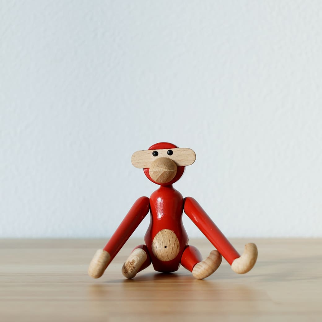 m-ob07 Kay Bojesen Denmark Monkey mini