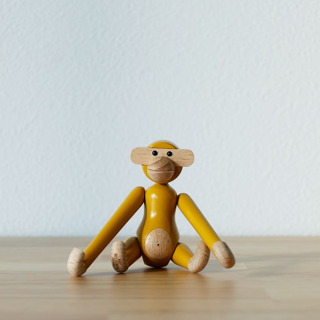 m-ob07 Kay Bojesen Denmark Monkey mini