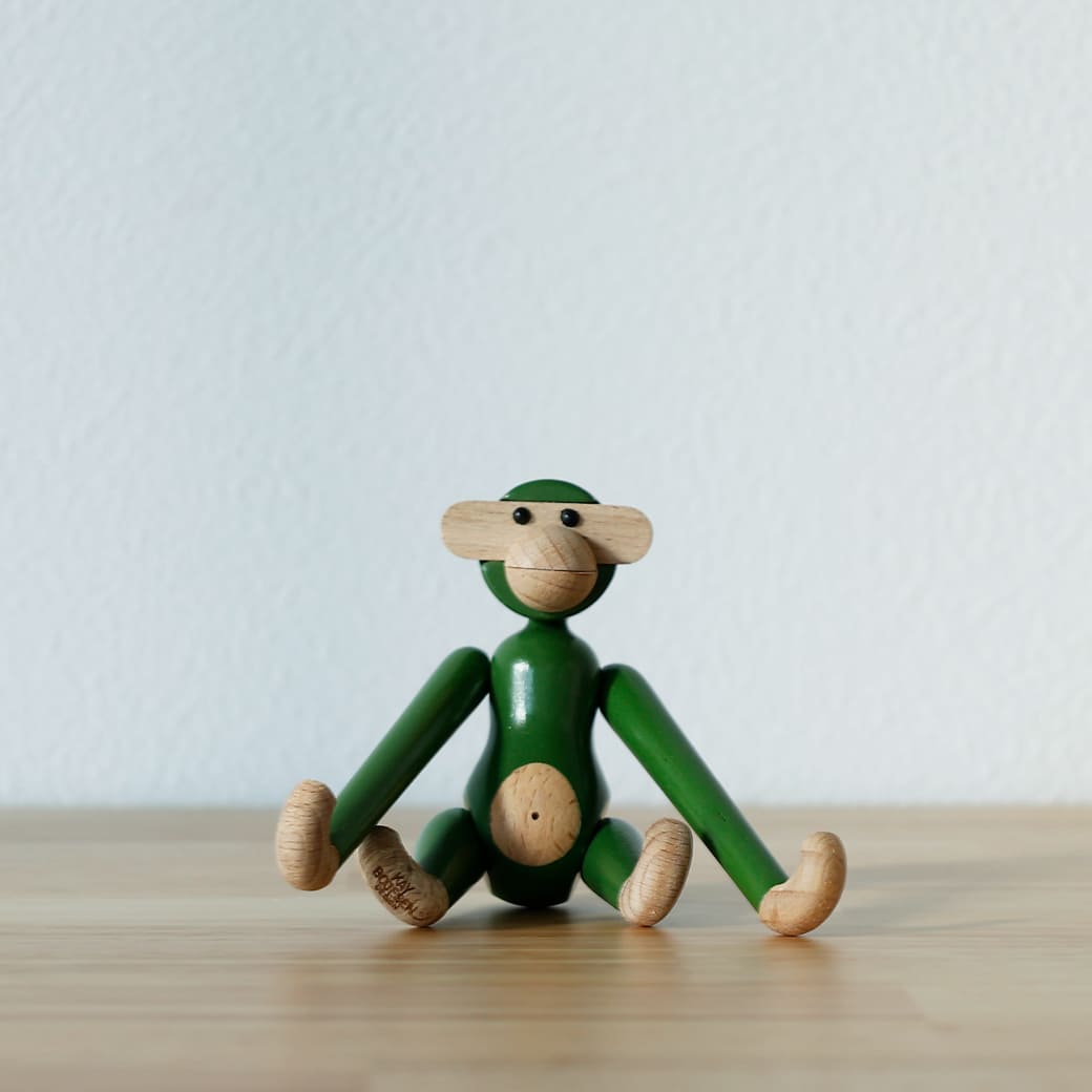 m-ob07 Kay Bojesen Denmark Monkey mini