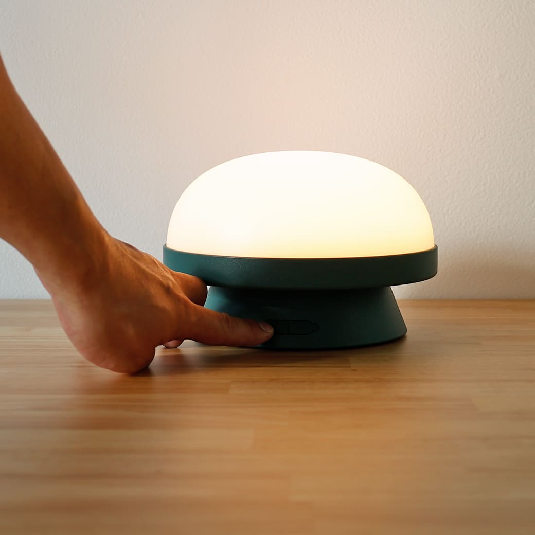 m-tl05 ROSENDAHL / ソフトスポット ソーラー ドッツ (フォレストグリーン) 直径14.5cm