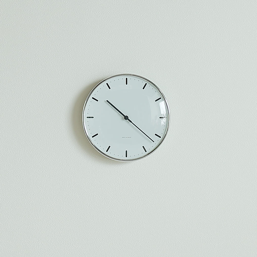m - cl03 掛け時計 Arne Jacobsen CITY HALL 29cm - miion|北欧ナチュラルモダン家具・インテリア通販 miion(ミオン)