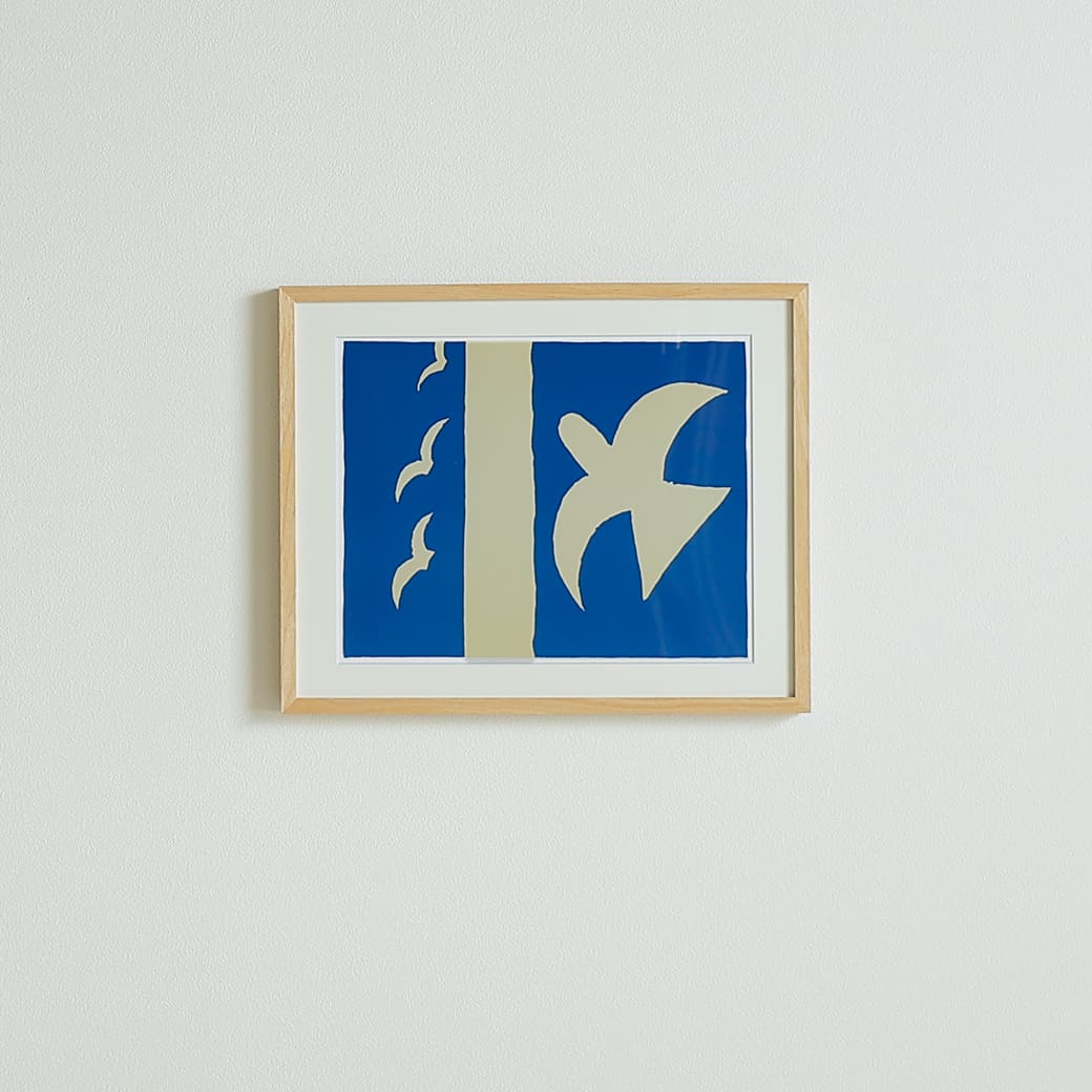 m - po29 アートポスター oiseaux,1955 - miion|北欧ナチュラルモダン家具・インテリア通販 miion(ミオン)