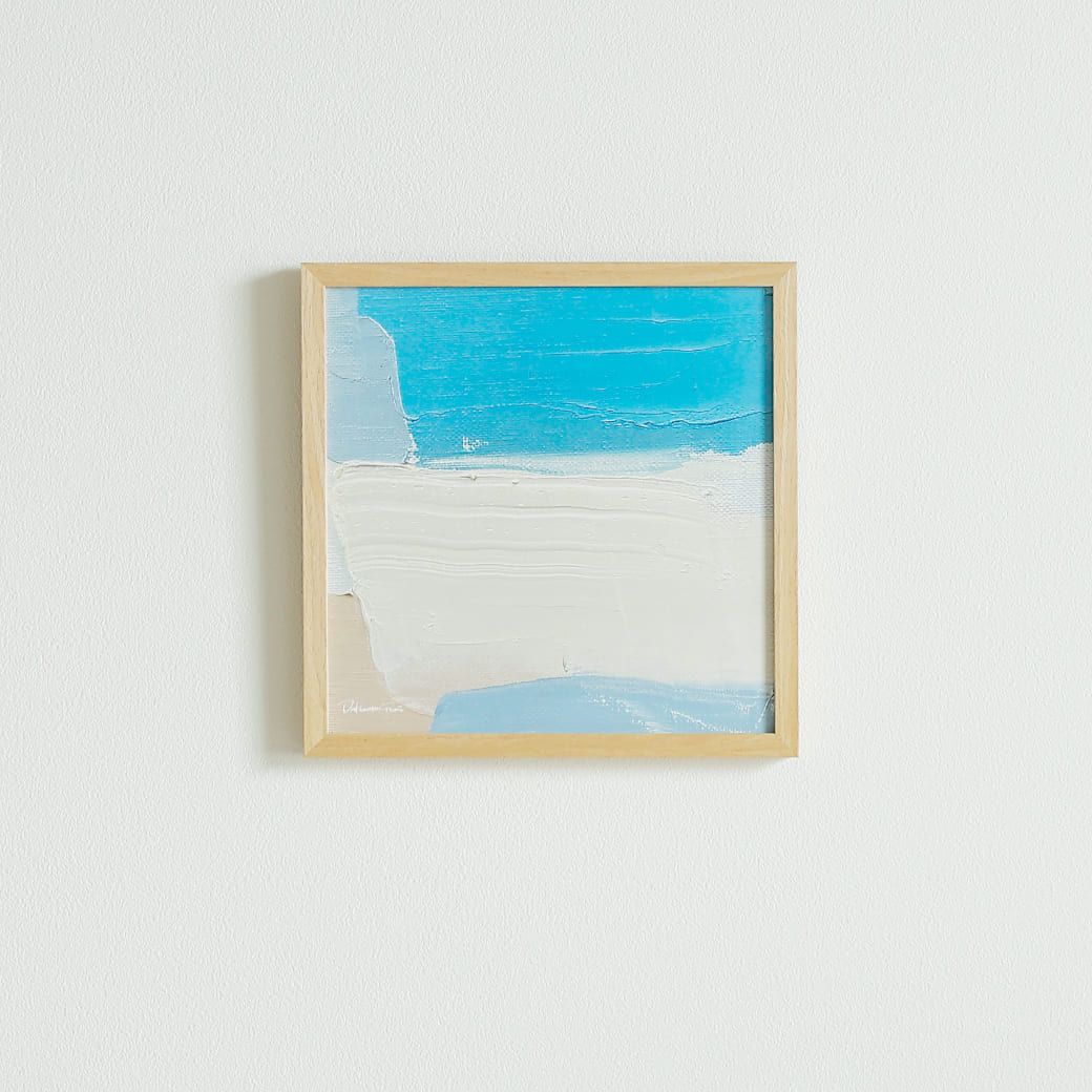 m-po19 アートポスター a good view STROKE ORDER フレームセット滝本優美