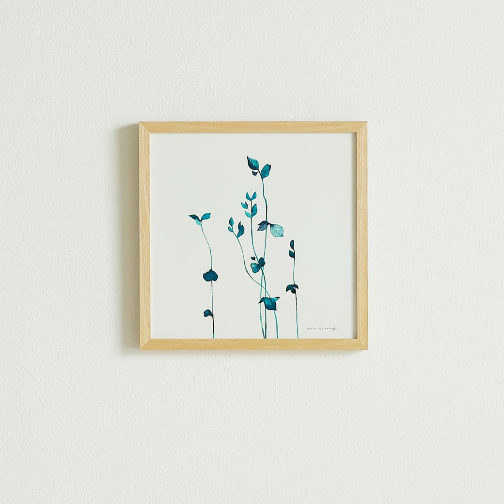 m - po17 アートポスター a good view SPROUT フレームセット 一栁綾乃 - miion|北欧ナチュラルモダン家具・インテリア通販 miion(ミオン)