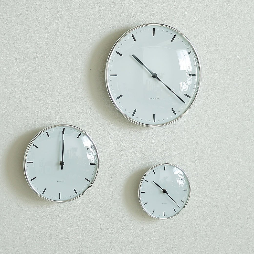 m - cl03 掛け時計 Arne Jacobsen CITY HALL 29cm - miion|北欧ナチュラルモダン家具・インテリア通販 miion(ミオン)