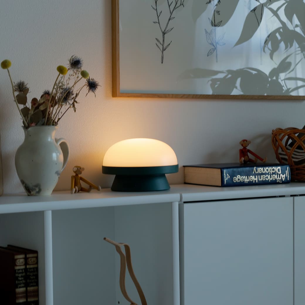 m-tl06 ROSENDAHL / ソフトスポット ソーラー ドッツ (フォレストグリーン) 直径21cm