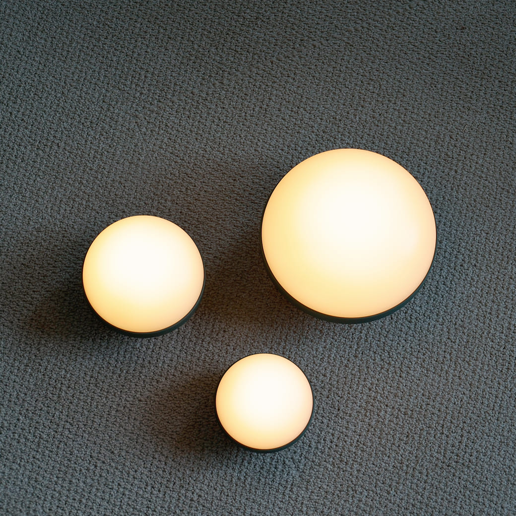 m-tl05 ROSENDAHL / ソフトスポット ソーラー ドッツ (フォレストグリーン) 直径14.5cm