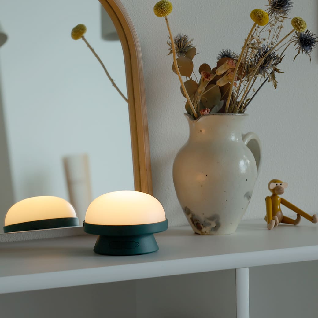 m-tl06 ROSENDAHL / ソフトスポット ソーラー ドッツ (フォレストグリーン) 直径21cm