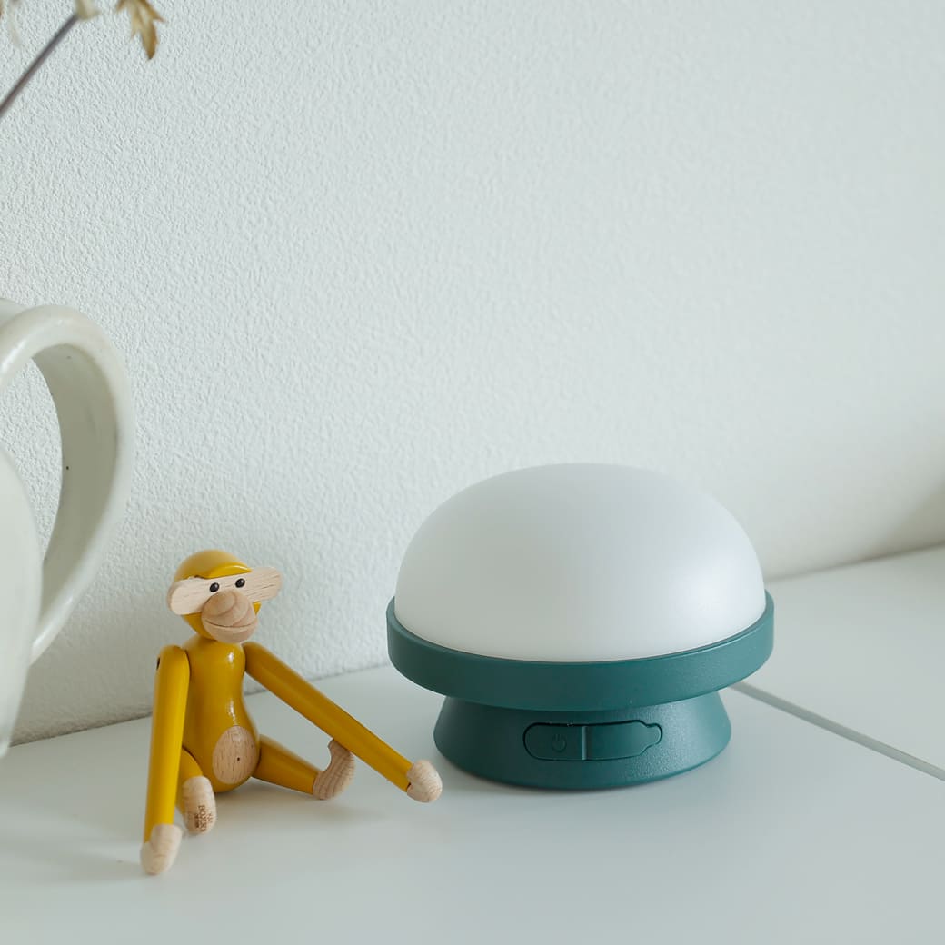 m-tl05 ROSENDAHL / ソフトスポット ソーラー ドッツ (フォレストグリーン) 直径14.5cm