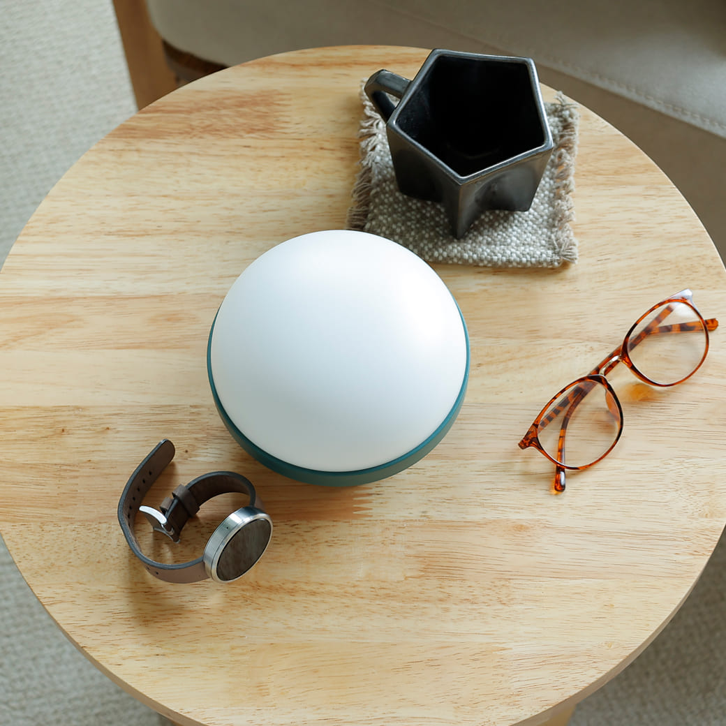 m-tl04 ROSENDAHL / ソフトスポット ソーラー ドッツ (フォレストグリーン) 直径11.5cm