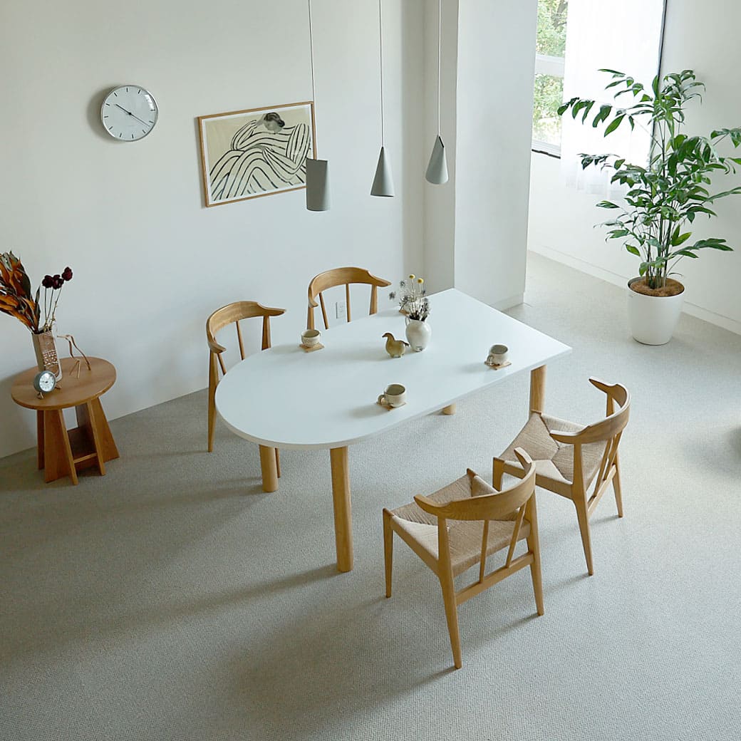 m - ds02 ダイニング5点セット - miion|北欧ナチュラルモダン家具・インテリア通販 miion(ミオン)