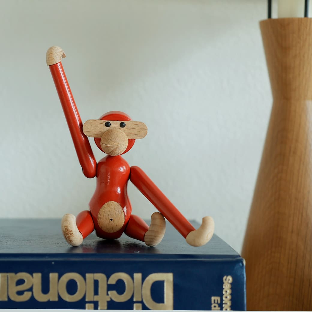 m-ob07 Kay Bojesen Denmark Monkey mini