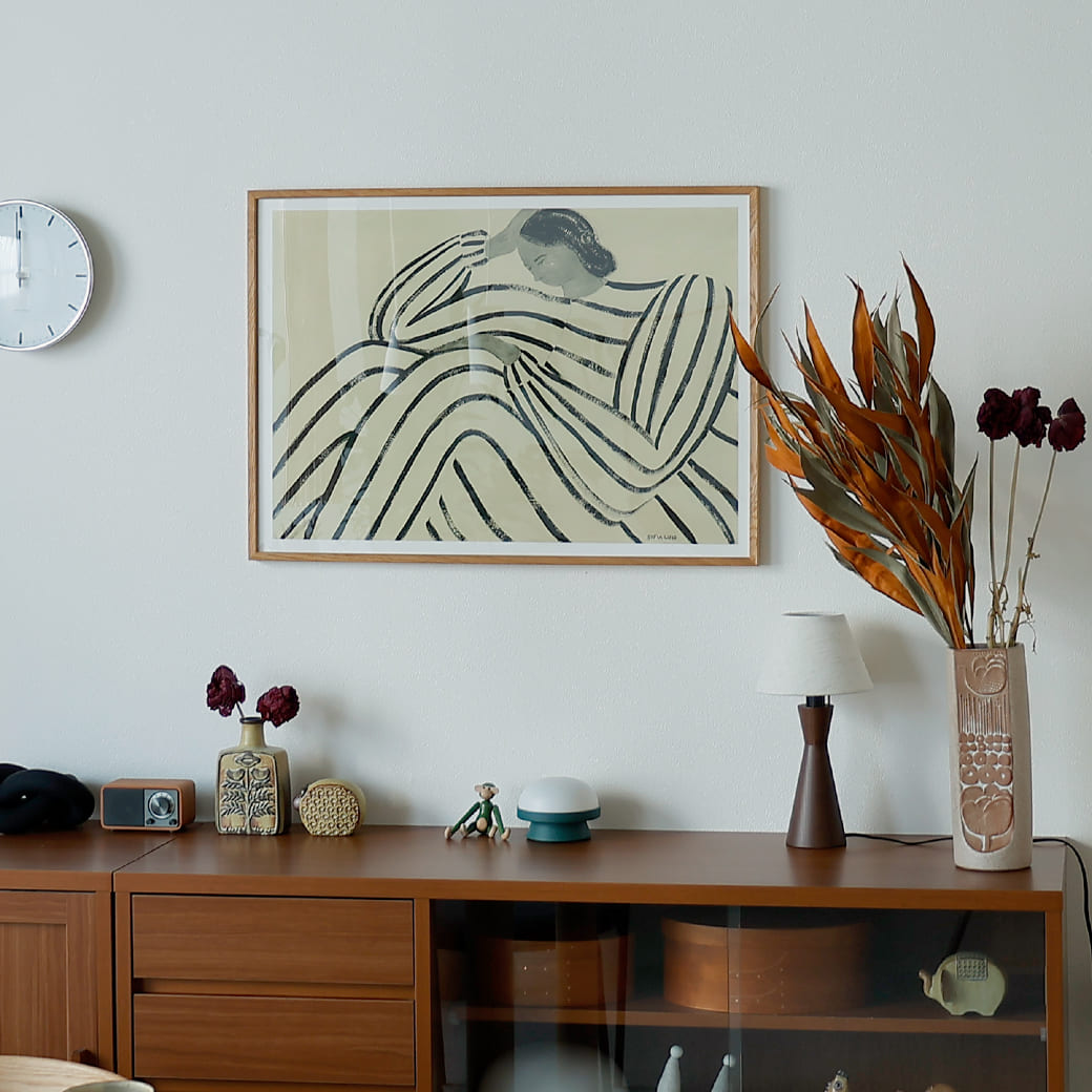 m-po05 アートポスター THE POSTER CLUB Waiting 50×70cm