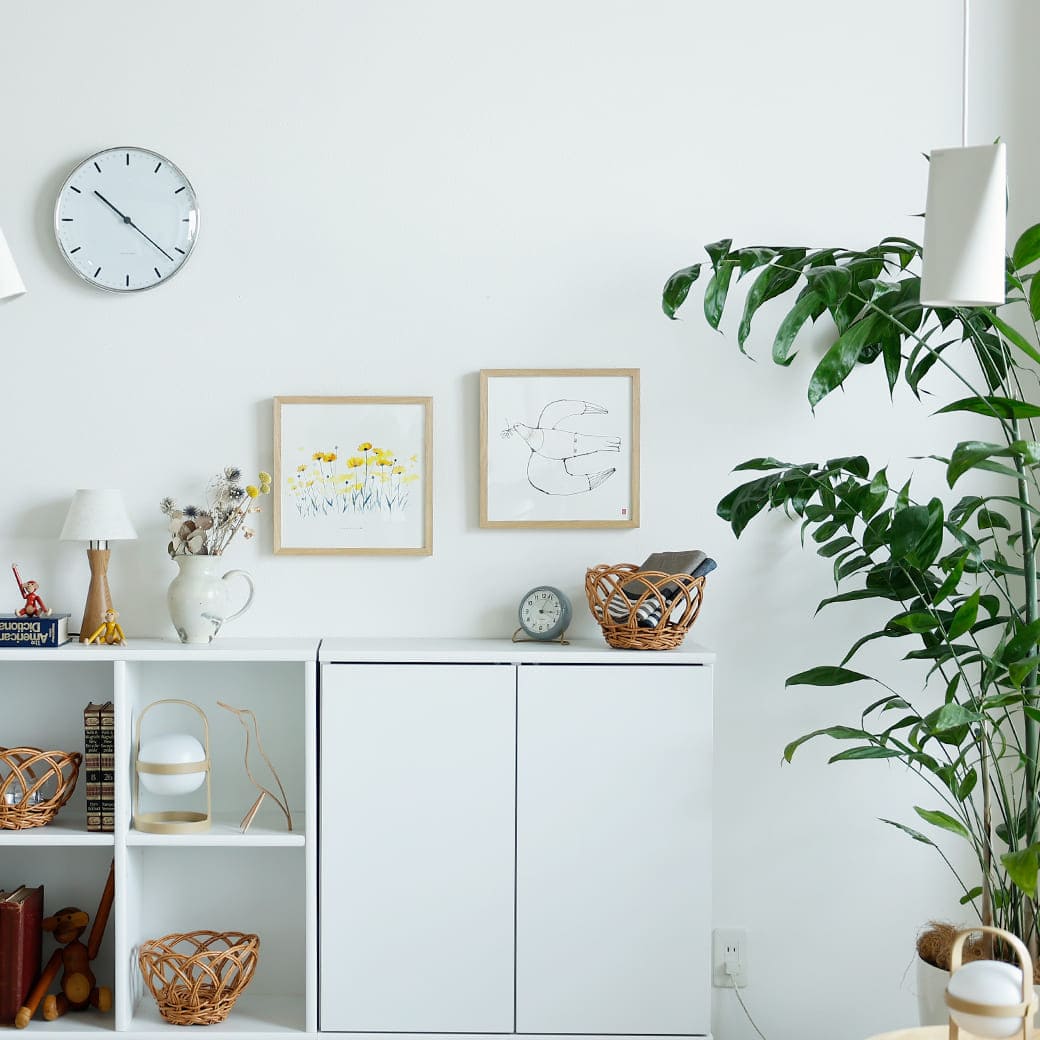 m-po16 アートポスター a good view COREOPSIS フレームセット 一栁綾乃