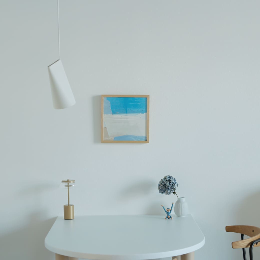 m-po19 アートポスター a good view STROKE ORDER フレームセット滝本優美