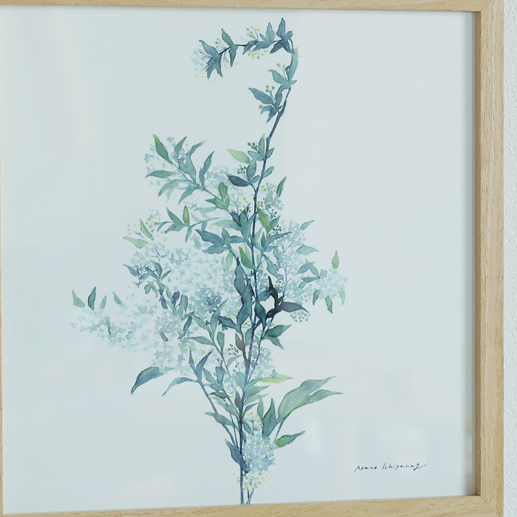 m - po18 アートポスター a good view SWAG フレームセット 一栁綾乃 - miion|北欧ナチュラルモダン家具・インテリア通販 miion(ミオン)