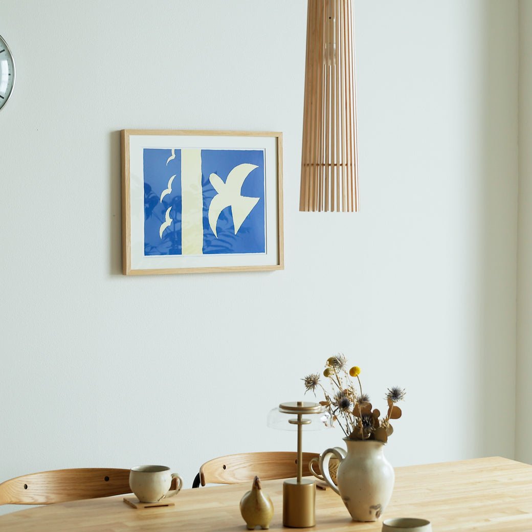 m - po29 アートポスター oiseaux,1955 - miion|北欧ナチュラルモダン家具・インテリア通販 miion(ミオン)