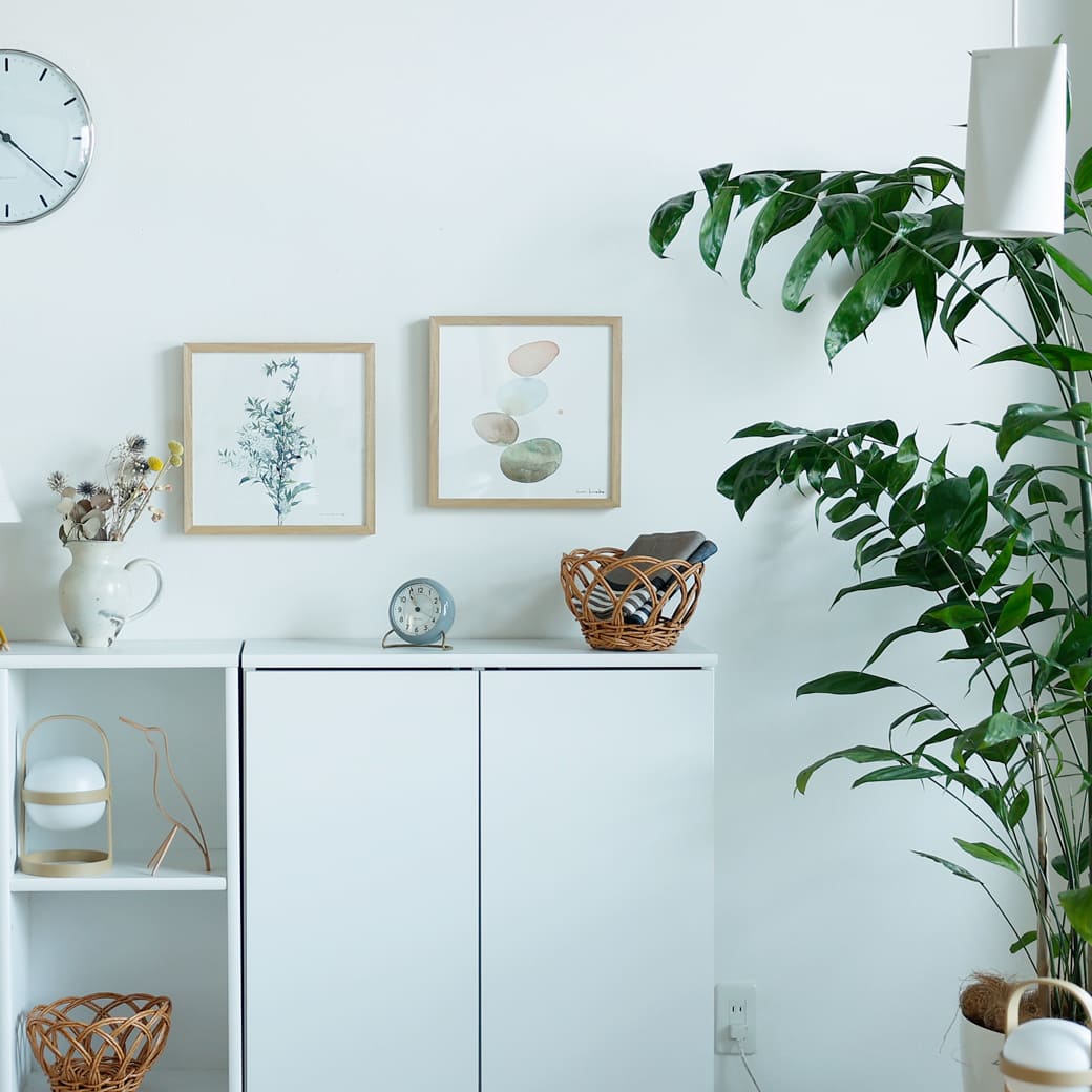 m-po20 アートポスター a good view RHYTHM フレームセット ハシモトヒロコ