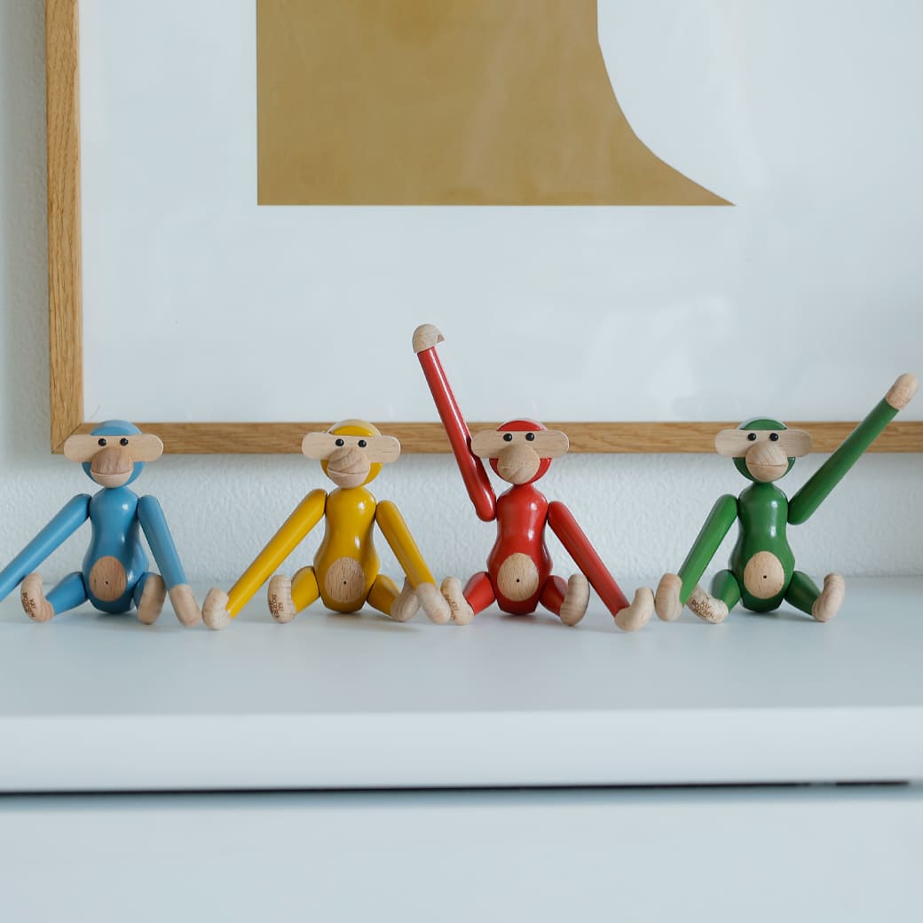 m-ob07 Kay Bojesen Denmark Monkey mini