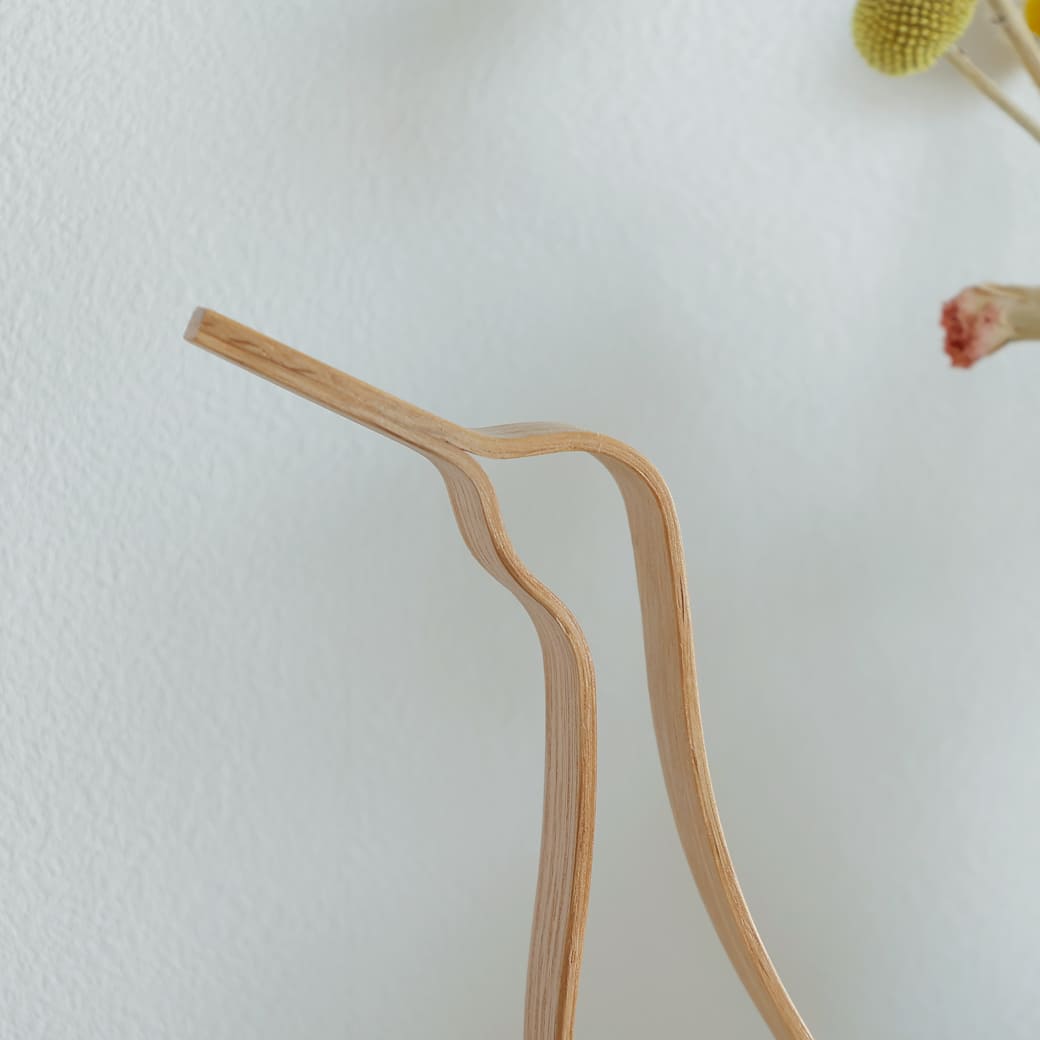 m-ob01 Cooee Design (クーイーデザイン) Woody Bird High 25cm オーク