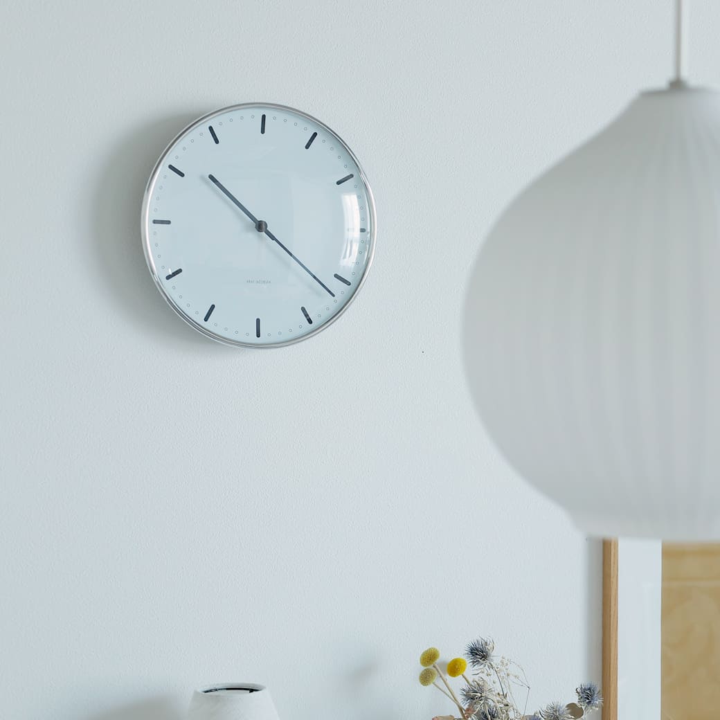 m - cl03 掛け時計 Arne Jacobsen CITY HALL 29cm - miion|北欧ナチュラルモダン家具・インテリア通販 miion(ミオン)