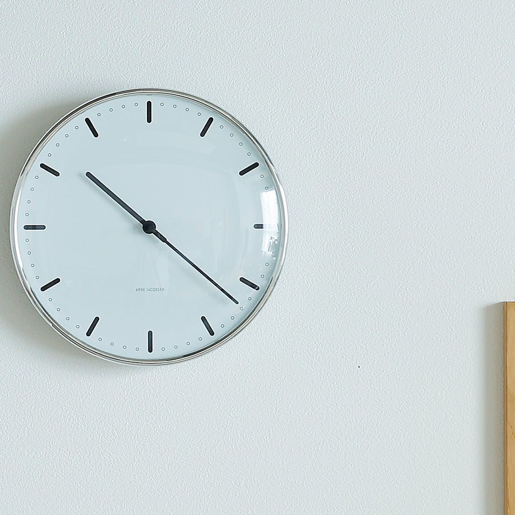 m - cl03 掛け時計 Arne Jacobsen CITY HALL 29cm - miion|北欧ナチュラルモダン家具・インテリア通販 miion(ミオン)