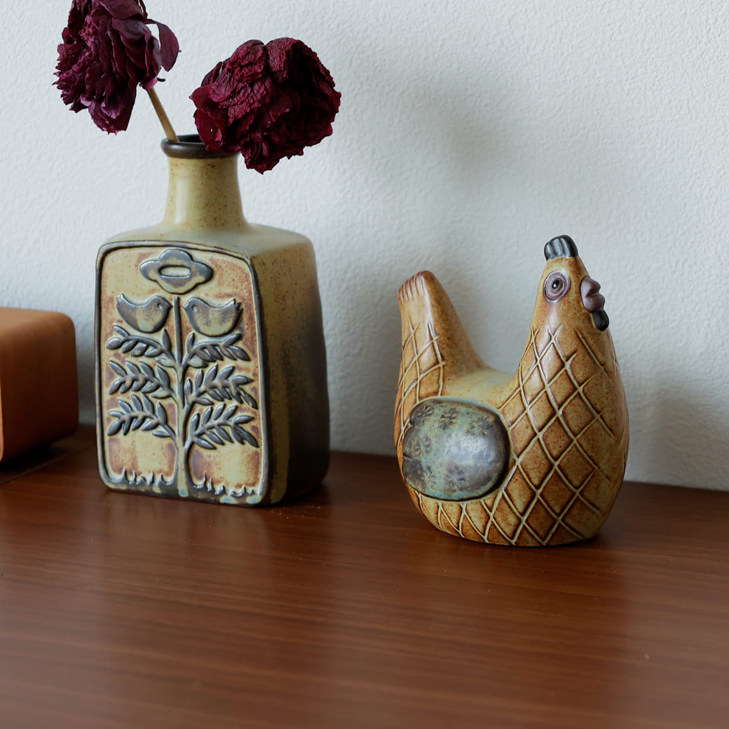 m-ob04 かしわ窯 Ornament A chicken large