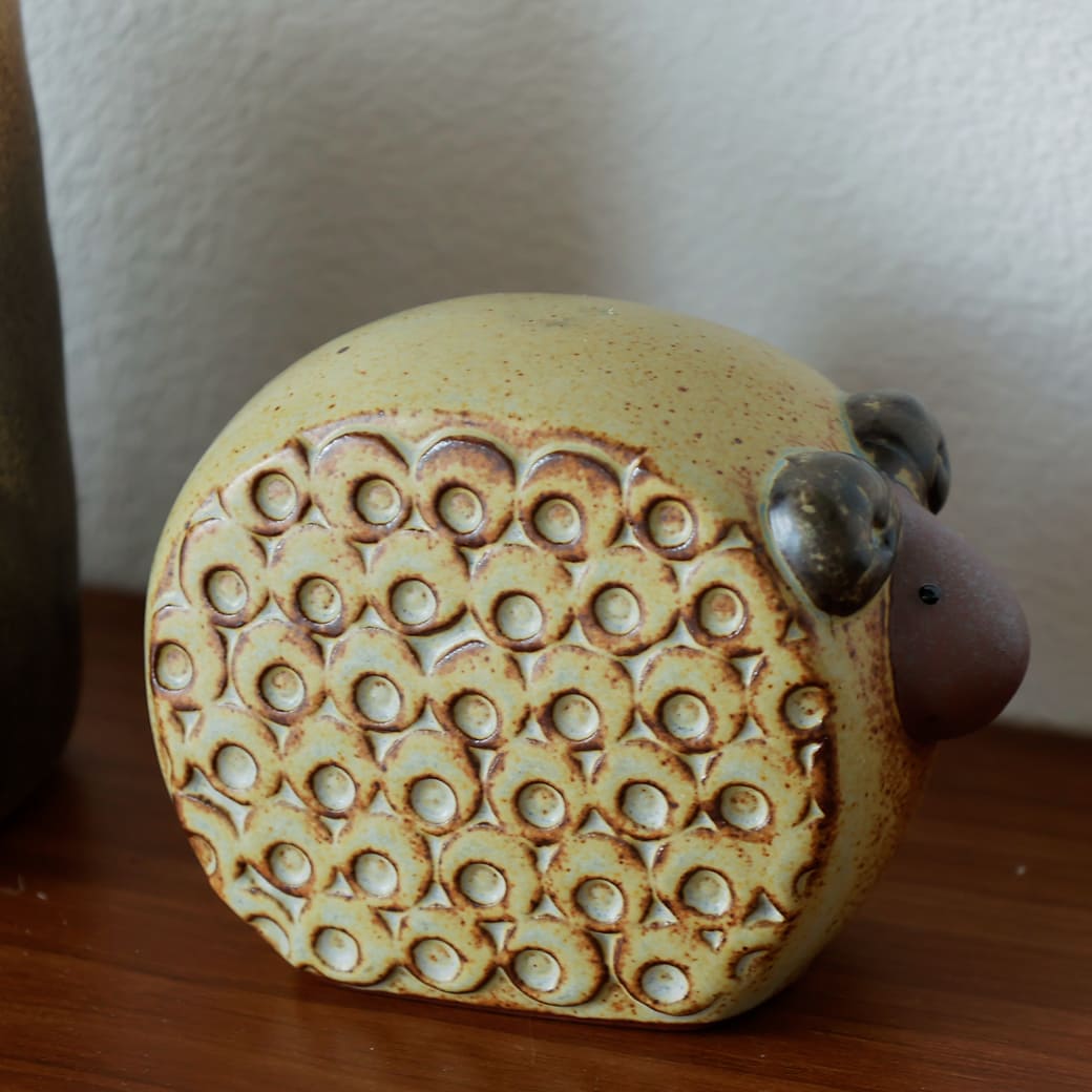 m - ob05 かしわ窯 Ornament A sheep type:flat - miion|北欧ナチュラルモダン家具・インテリア通販 miion(ミオン)
