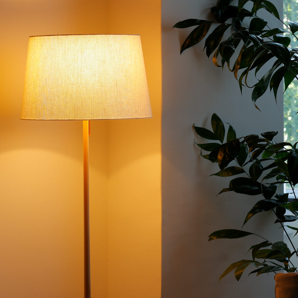 m-fl13 フロアーランプ take5 メイプル