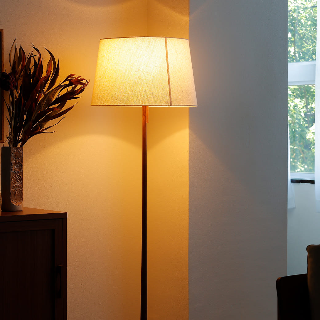 m-fl11 フロアーランプ take5 ウォールナット