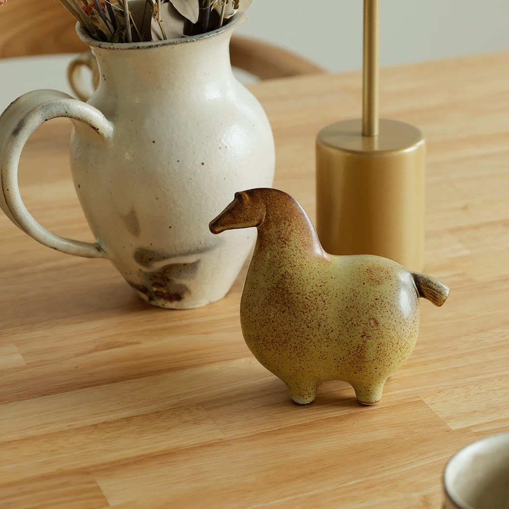 m - ob03 かしわ窯 Ornament A horse - miion|北欧ナチュラルモダン家具・インテリア通販 miion(ミオン)