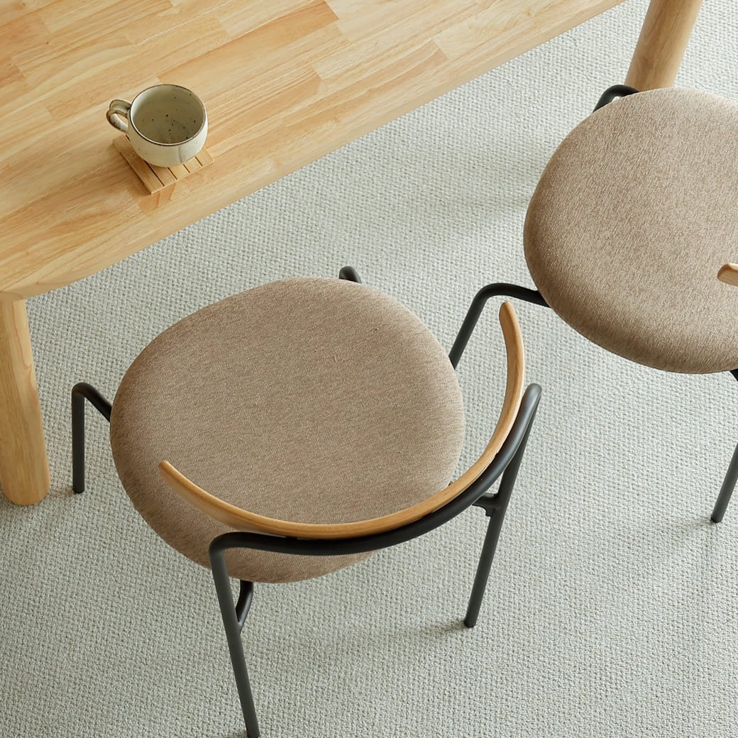 m - dc05 国産ダイニングチェア ベージュカラー - miion|北欧ナチュラルモダン家具・インテリア通販 miion(ミオン)